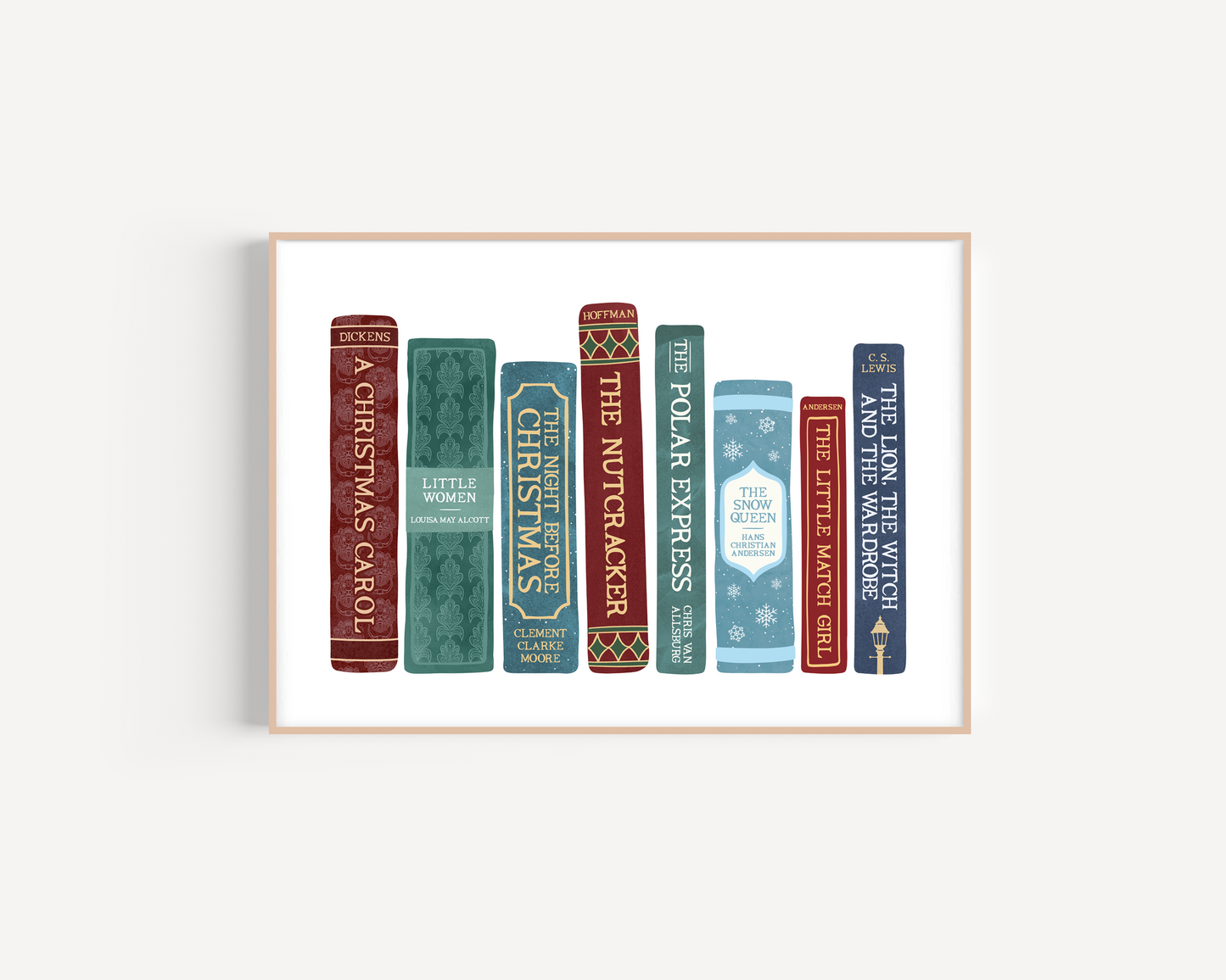 Christmas Books Print