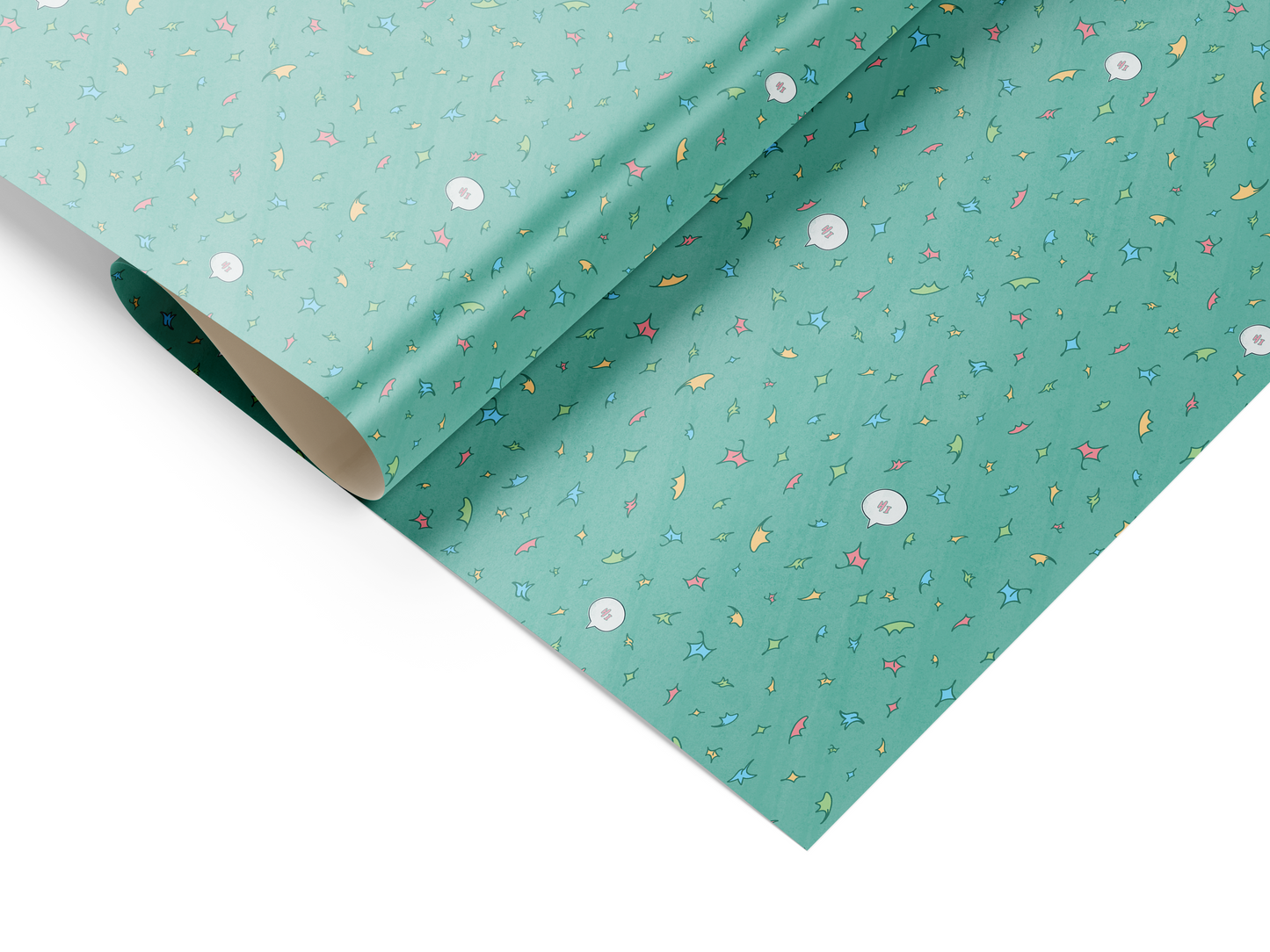 Nick & Charlie Gift Wrap Sheet