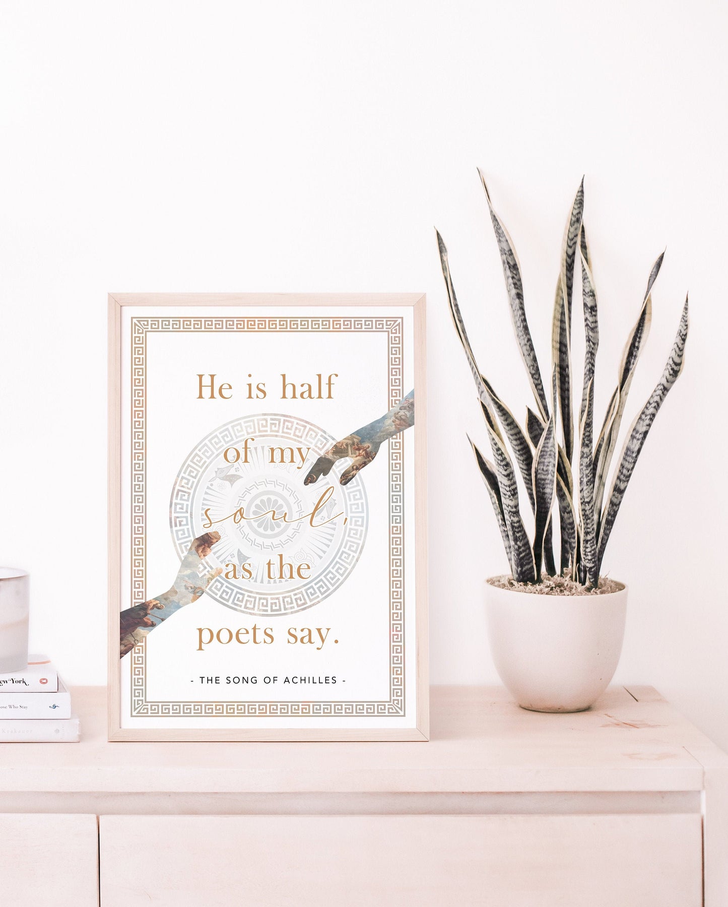 The Song of Achilles Quote Print