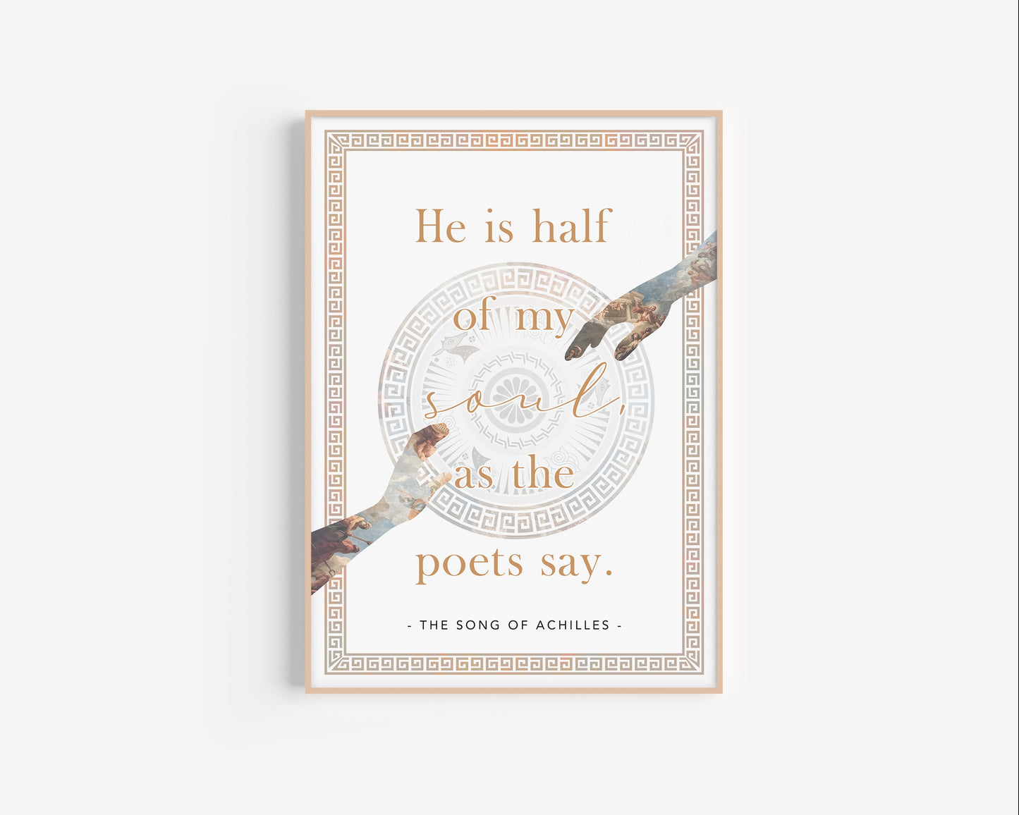 The Song of Achilles Quote Print
