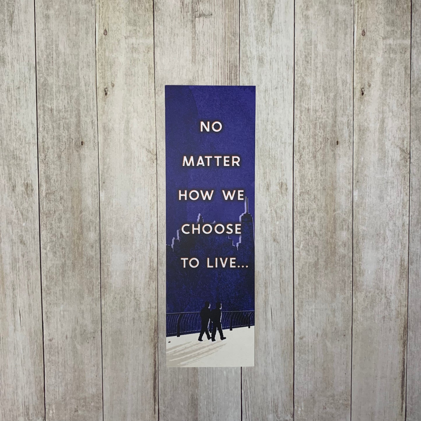 They Both Die at the End Inspired Bookmark