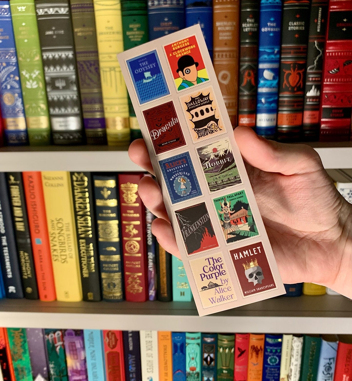 Classic Book Covers Bookmark