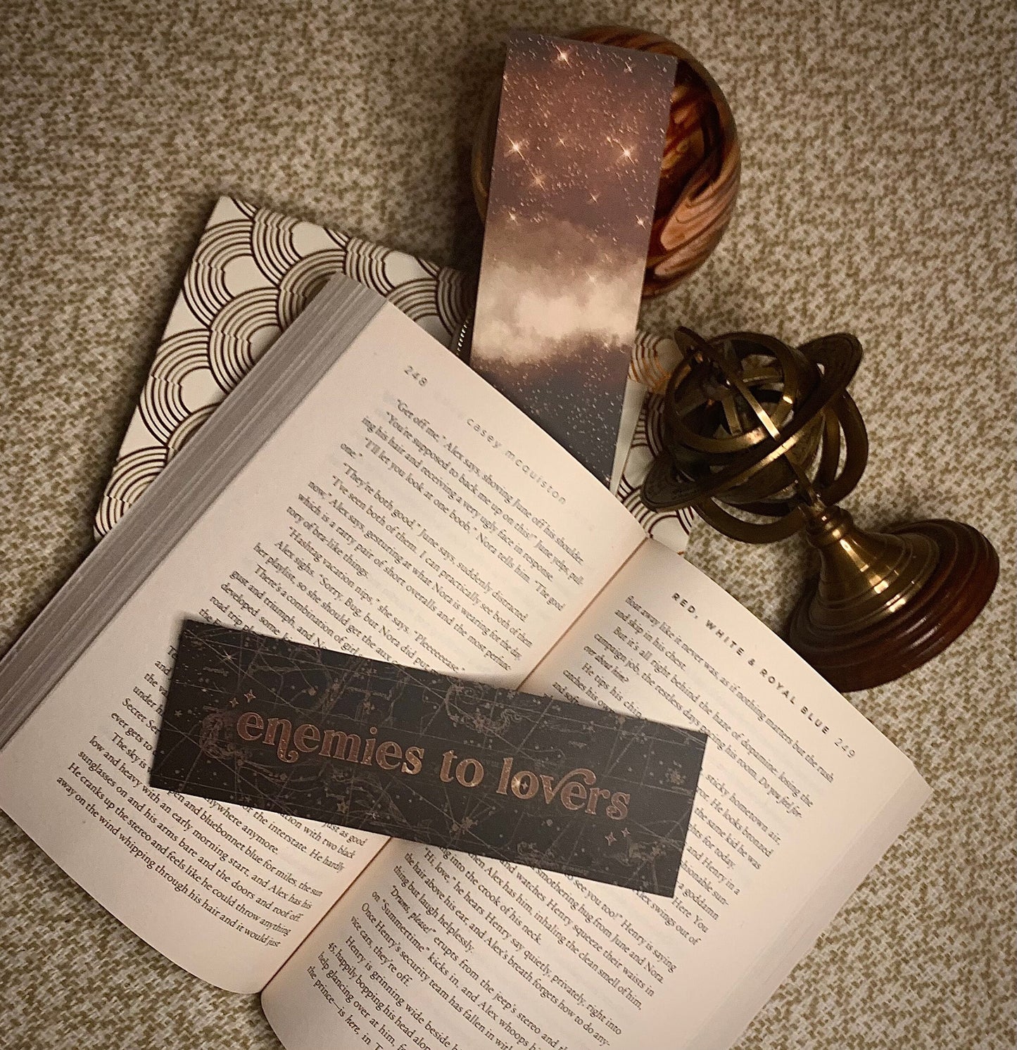 Enemies to Lovers Bookmark