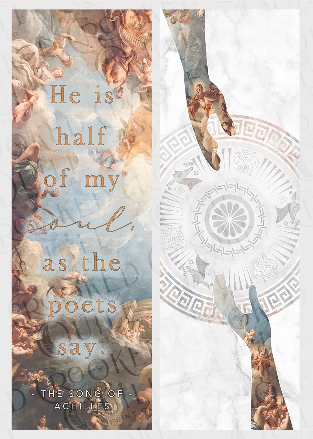The Song of Achilles Inspired Bookmark