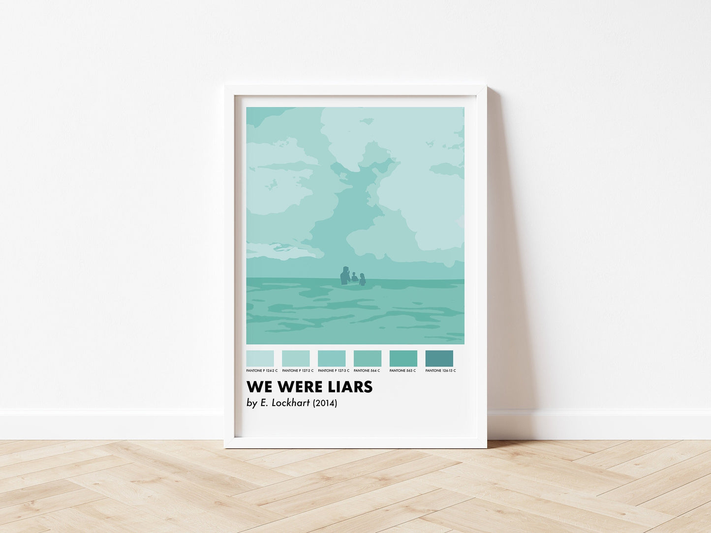 We Were Liars Inspired Art Print - The Pantone Collection