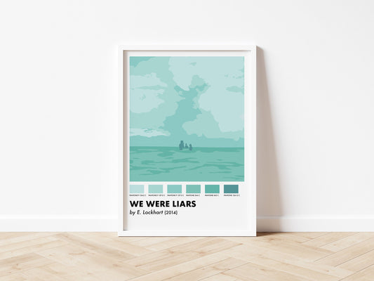 We Were Liars Inspired Art Print - The Pantone Collection