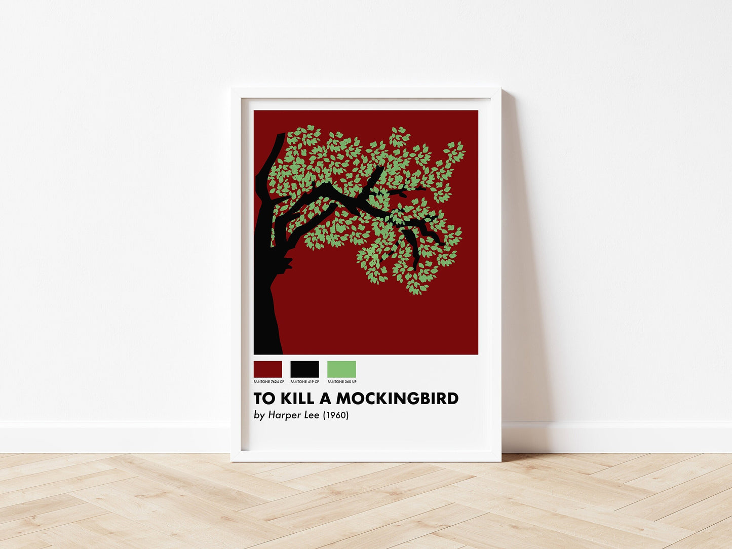 To Kill A Mockingbird Art Print - The Pantone Collection