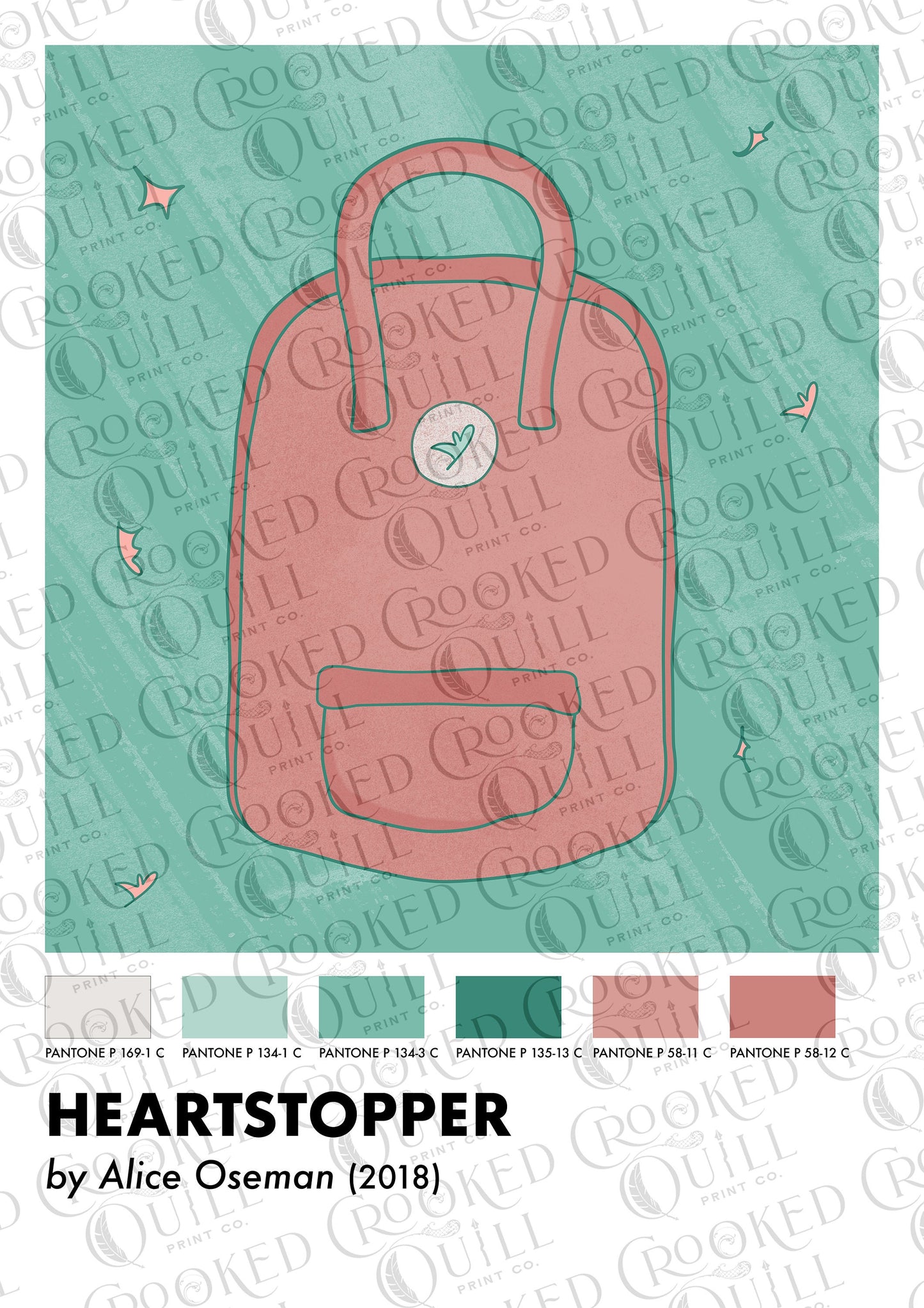 Nick & Charlie Art Print - The Pantone Collection