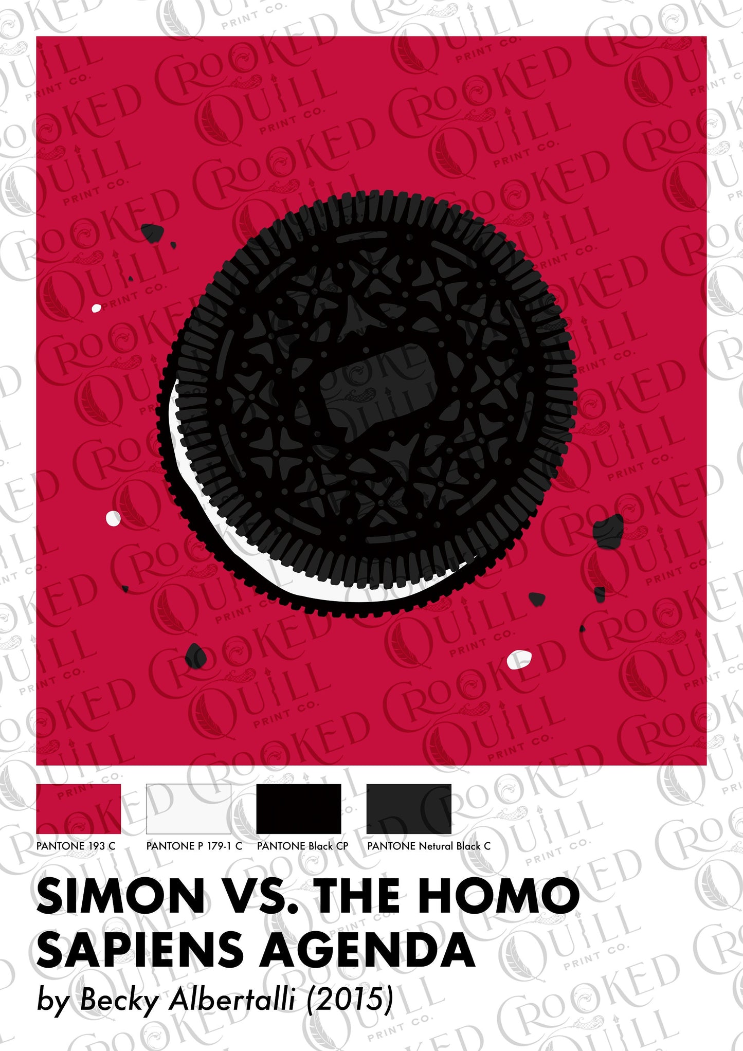 Simon vs the Homo Sapiens Agenda Art Print - The Pantone Collection