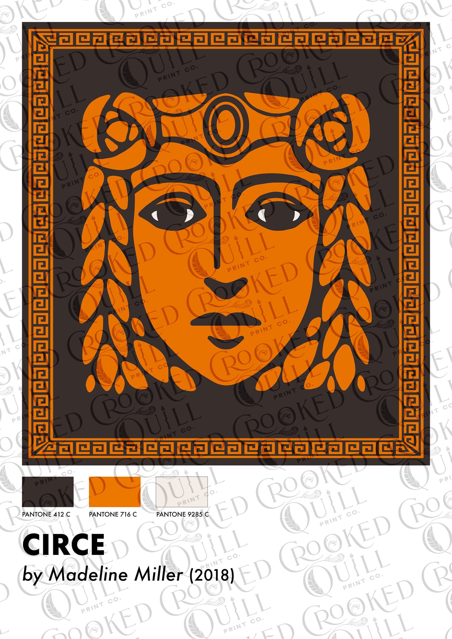 Circe Art Print - The Pantone Collection