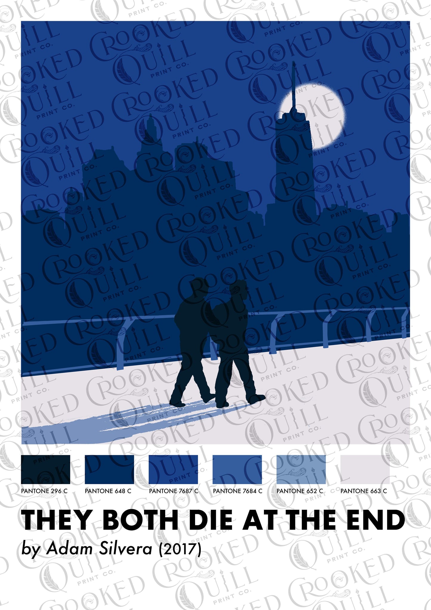 They Both Die at the End Inspired Art Print - The Pantone Collection