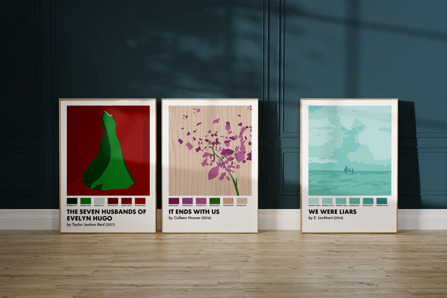 It Ends With Us Inspired Art Print - The Pantone Collection