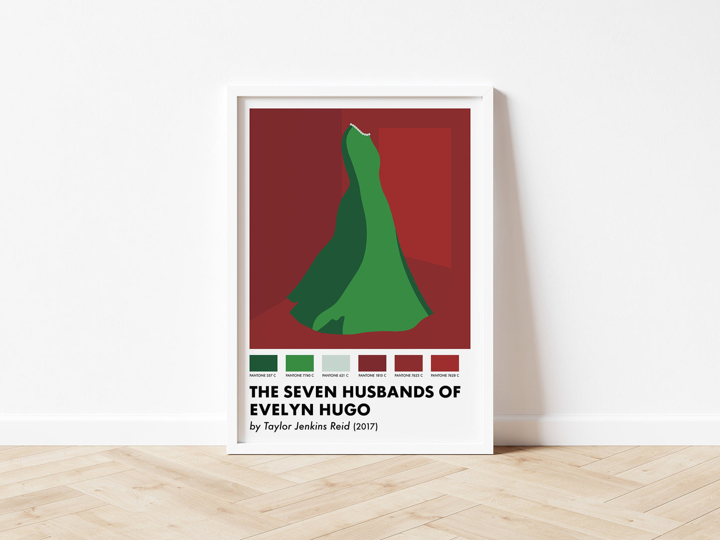 The Seven Husbands of Evelyn Hugo Inspired Art Print - The Pantone Collection