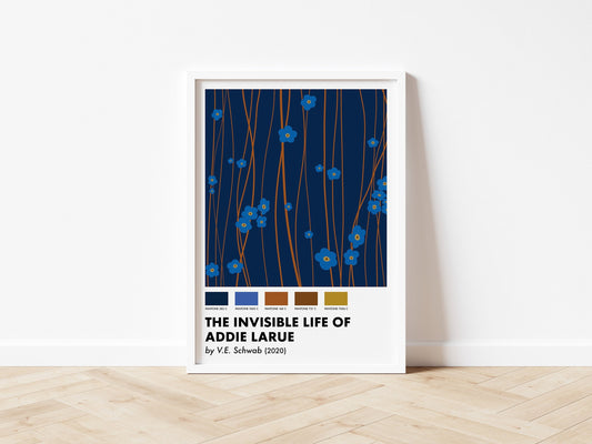 The Invisible Life of Addie LaRue Inspired Art Print - The Pantone Collection