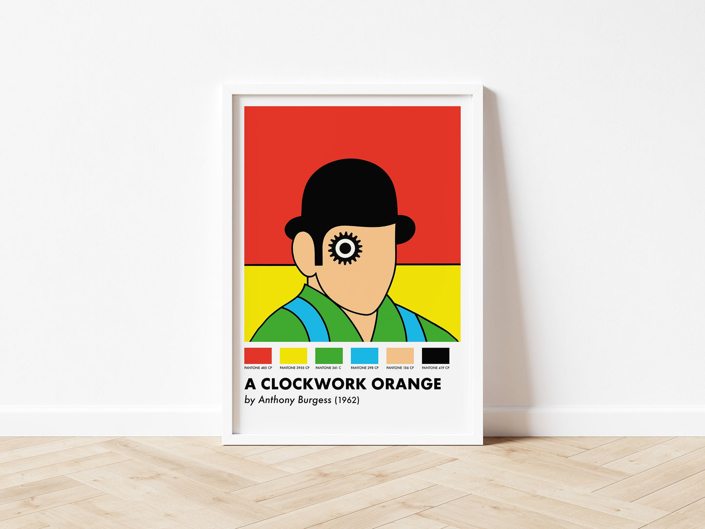 A Clockwork Orange Art Print - The Pantone Collection
