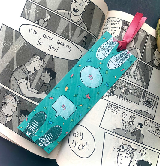 Heartstopper Inspired Bookmark