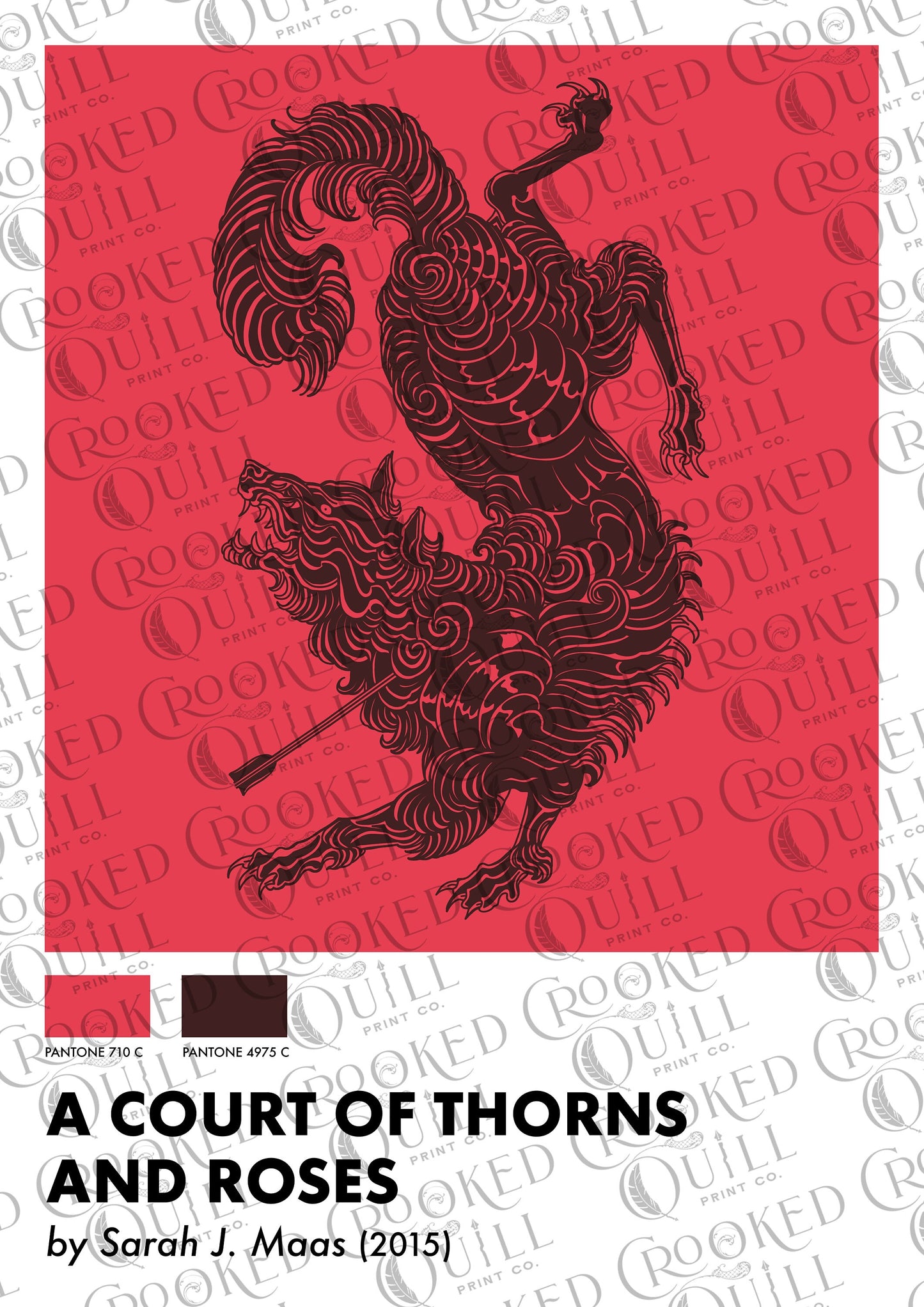 A Court of Thorns and Roses Inspired Art Print - The Pantone Collection