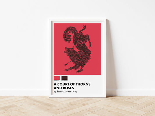 A Court of Thorns and Roses Inspired Art Print - The Pantone Collection