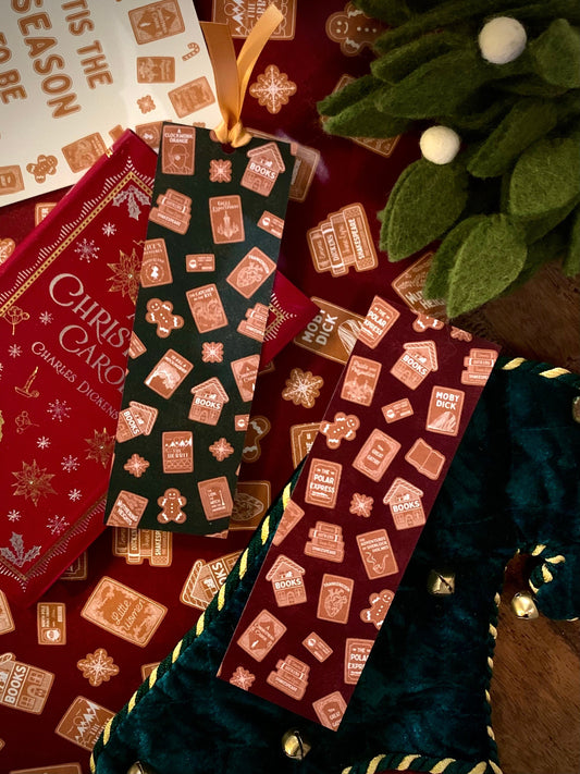Gingerbread Classics Christmas Bookmark