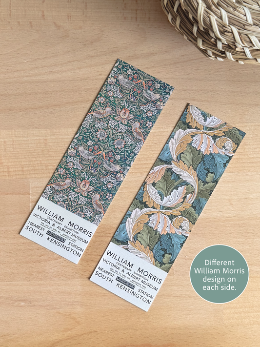 William Morris Strawberry Thief Bookmark
