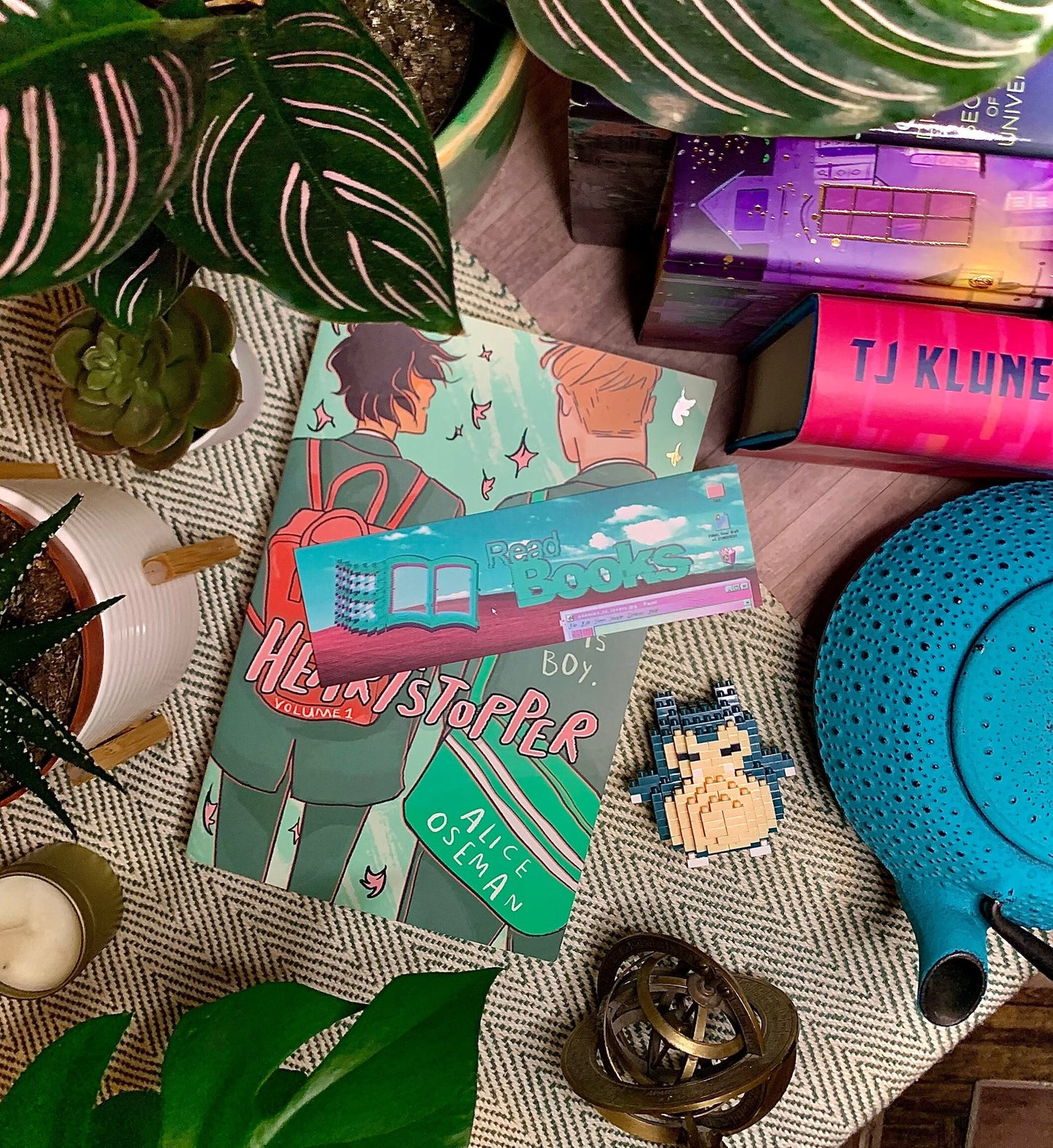 Nostalgic Vibes Vaporwave Bookmark