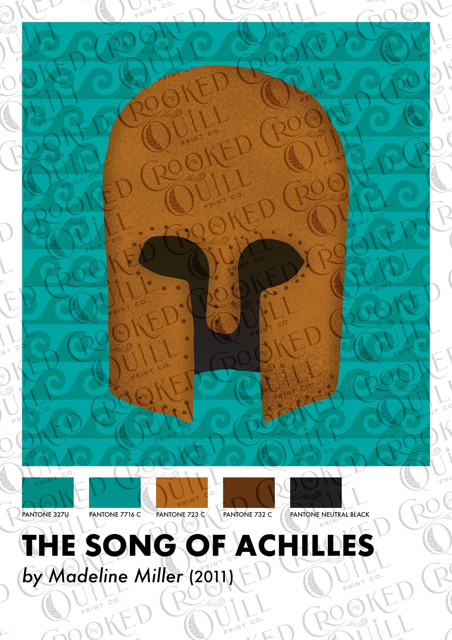The Song of Achilles Inspired Art Print - The Pantone Collection